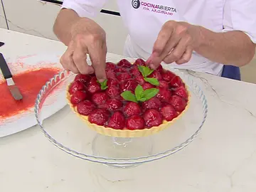 Tarta de fresas: ¡para celebrar! Tarta de fresas: ¡para celebrar!