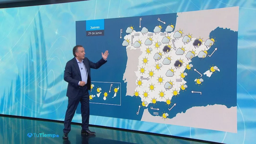 La previsión del tiempo de Roberto Brasero La previsión del tiempo de Roberto Brasero