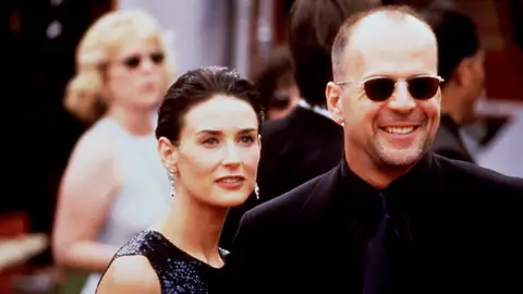 Demi Moore y Bruce Willis Demi Moore y Bruce Willis