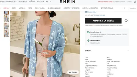 Blusa tipo kimono Blusa tipo kimono