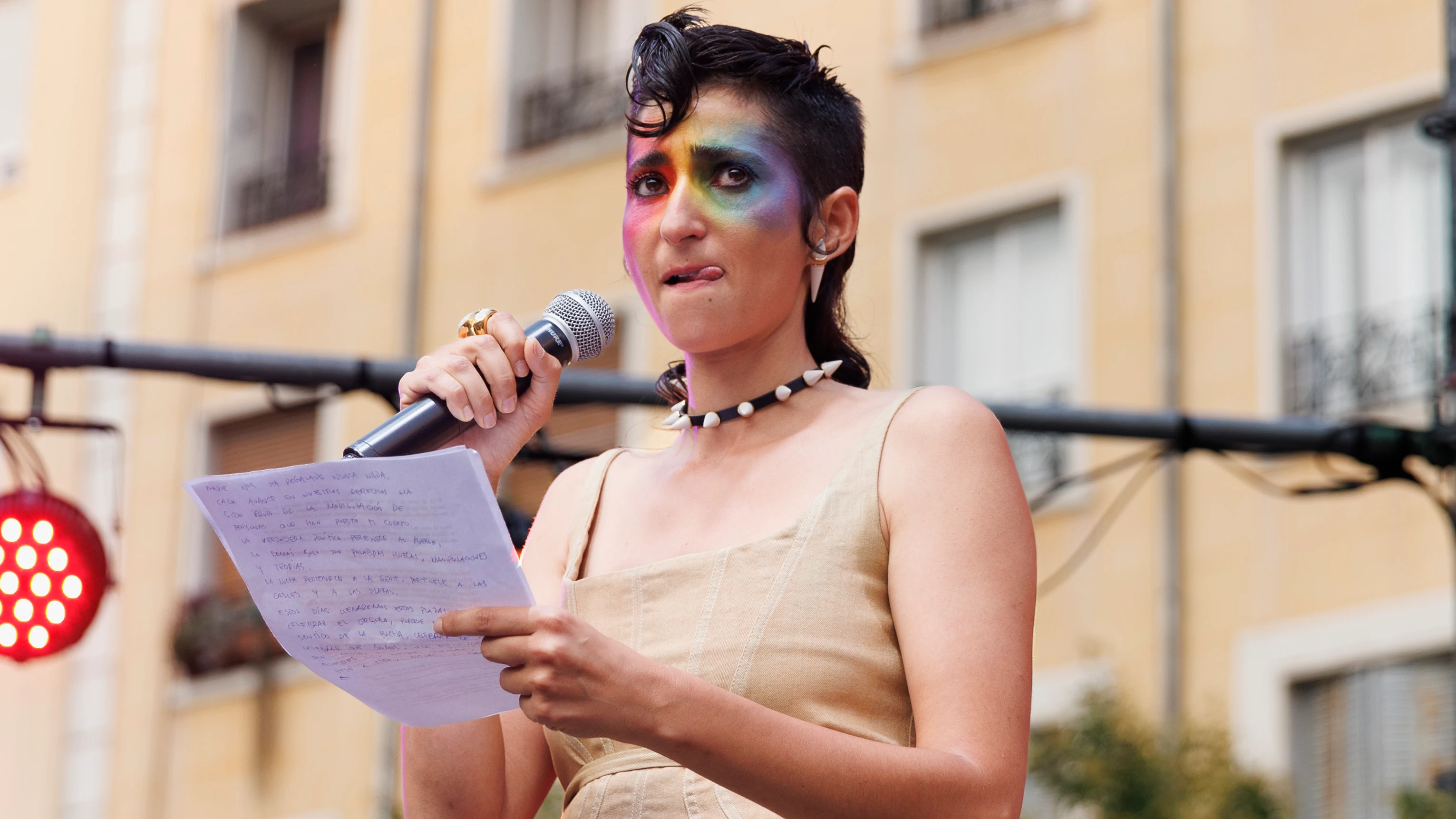 Alba Flores emocionada