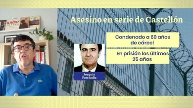 Alerta por la puesta en libertad del asesino en serie de Castellón: 