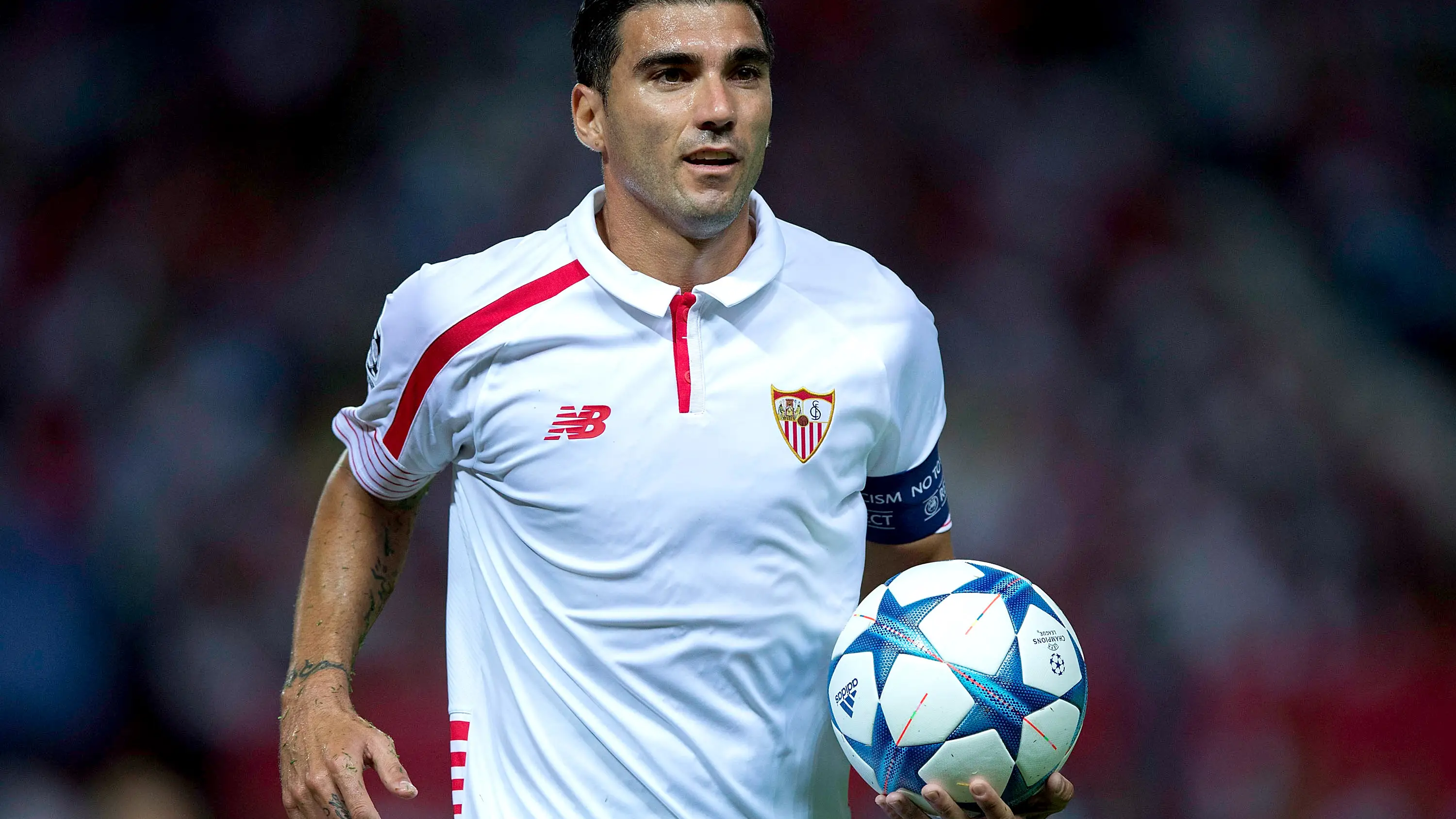 José Antonio Reyes en un partido con el Sevilla en 2015 José Antonio Reyes en un partido con el Sevilla en 2015