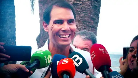 Rafa Nadal inaugura su hotel de lujo en Mallorca: "Para mí, el cielo es salud, familia y amigos, las lesiones es algo secundario" Rafa Nadal inaugura su hotel de lujo en Mallorca: "Para mí, el cielo es salud, familia y amigos, las lesiones es algo secundario"