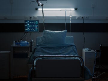 Una cama de hospital