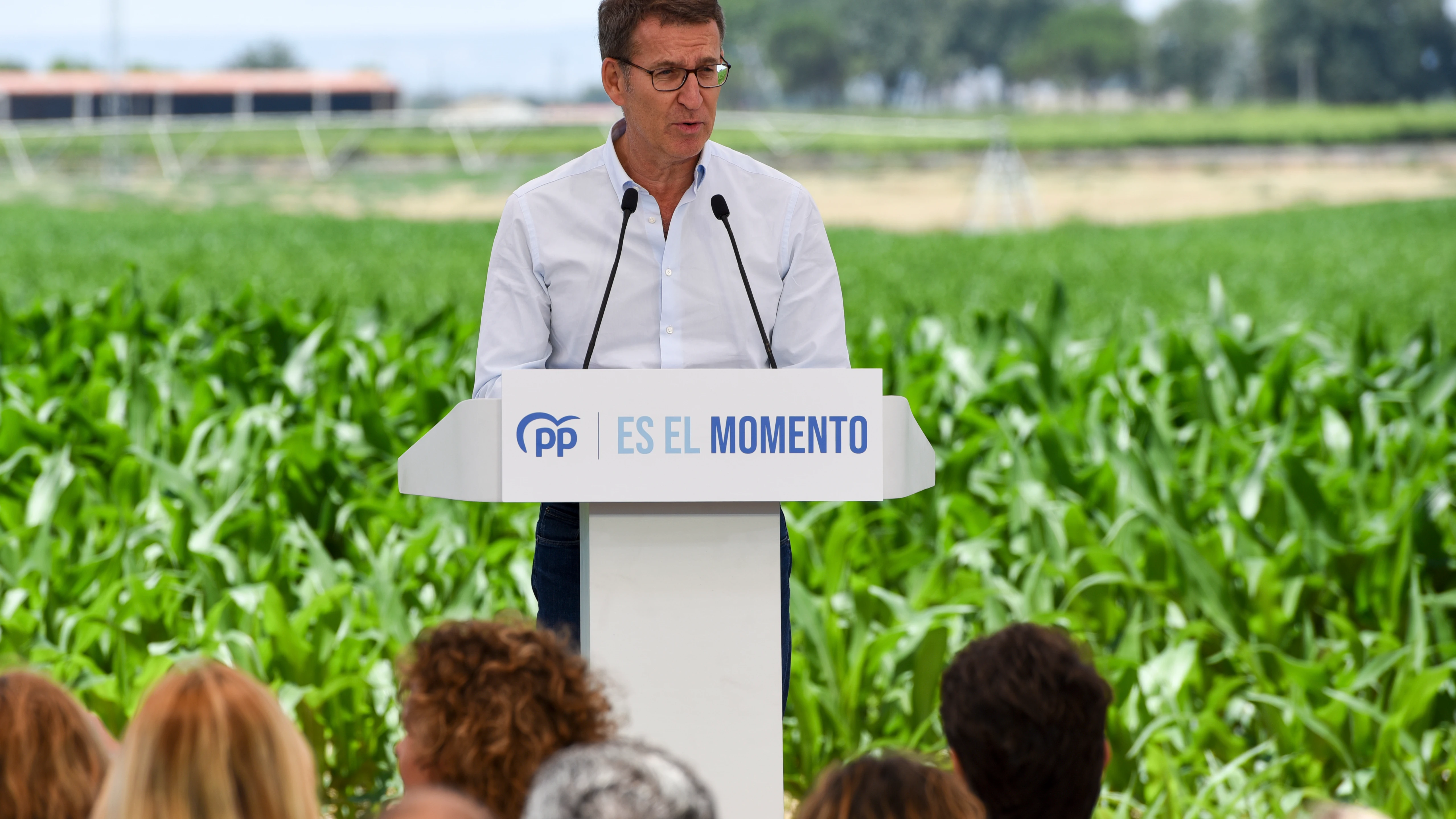 El l&iacute;der del PP, Alberto N&uacute;&ntilde;ez Feij&oacute;o