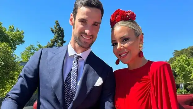 Sergio Rico junto a su mujer Alba Silva Sergio Rico junto a su mujer Alba Silva