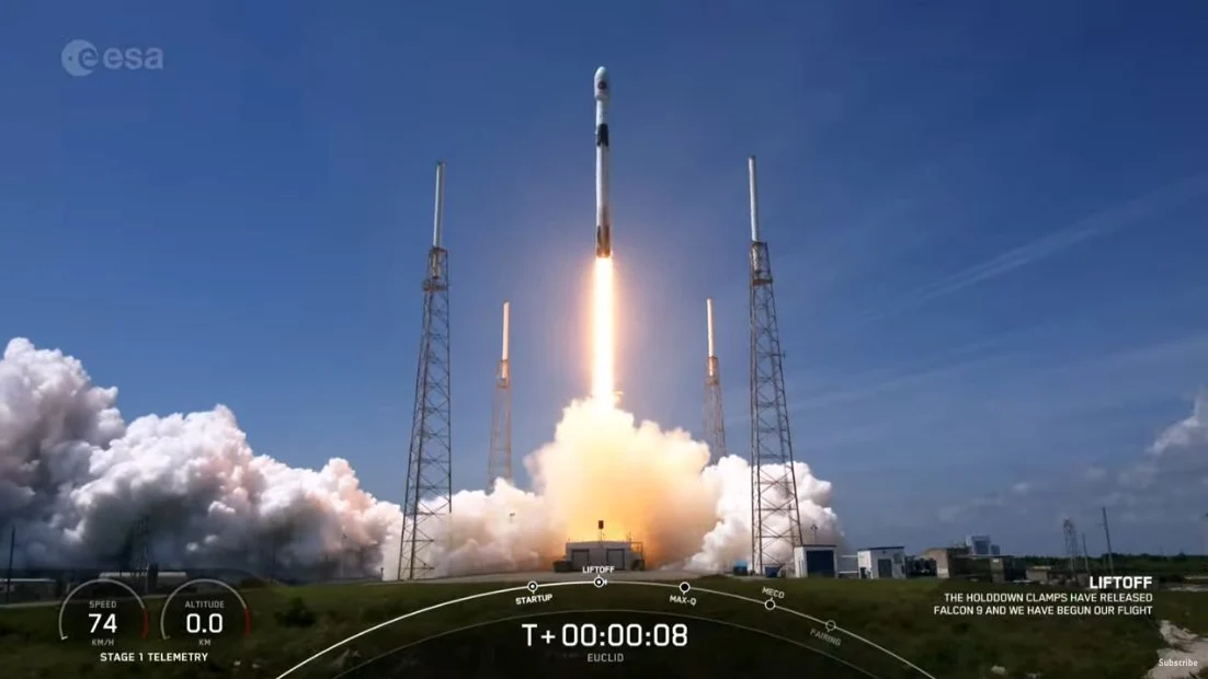 La misión Euclid ha sido lanzada al espacio La misión Euclid ha sido lanzada al espacio