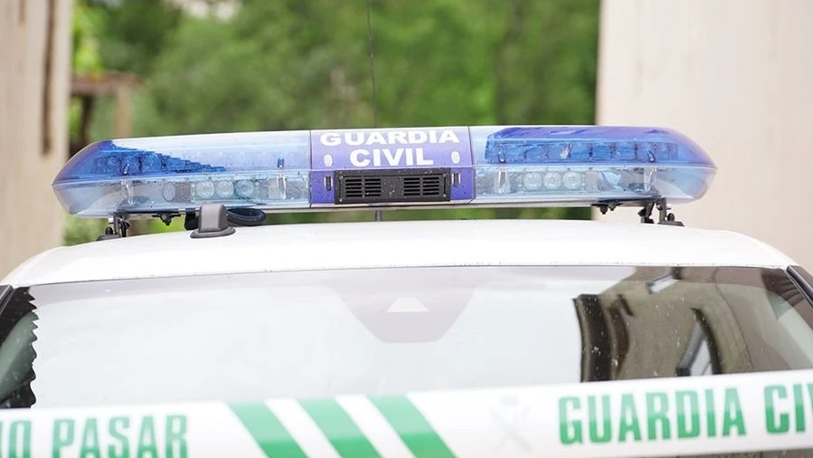 Imagen de archivo de un coche de la Guardia Civil Imagen de archivo de un coche de la Guardia Civil