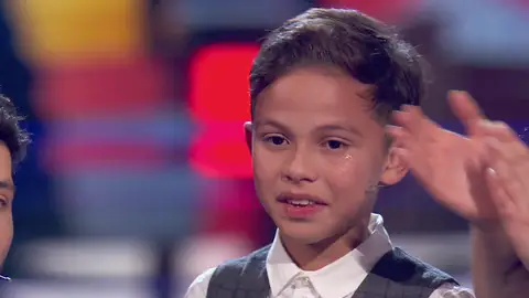 Samuel rompe a llorar al despedirse de ‘La Voz Kids’: “Gracias a Sebastián Yatra y a todos los coaches” Samuel rompe a llorar al despedirse de ‘La Voz Kids’: “Gracias a Sebastián Yatra y a todos los coaches”