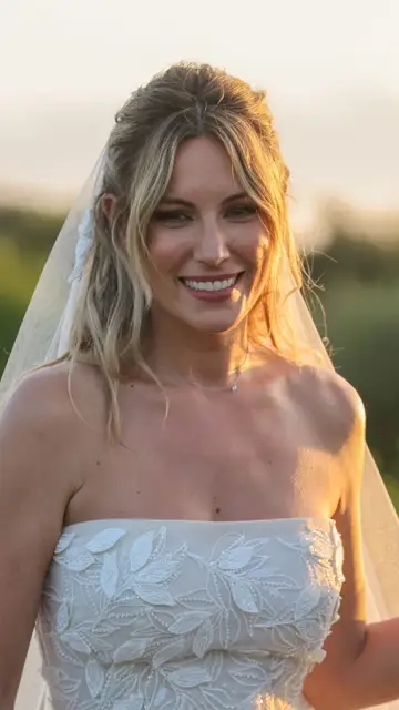 Edurne en su boda con David de Gea Edurne en su boda con David de Gea