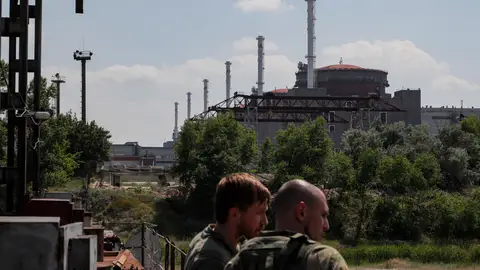 Vista de la central nuclear de Zaporiyia en una imagen de archivo