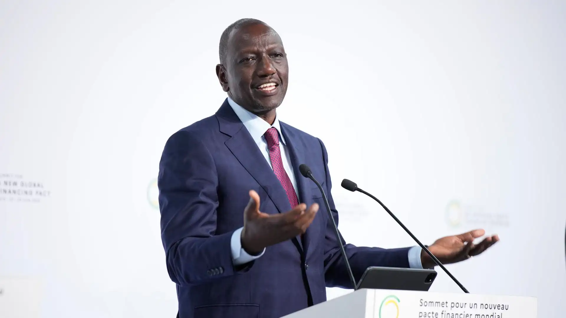 El presidente de Kenia, William Ruto El presidente de Kenia, William Ruto