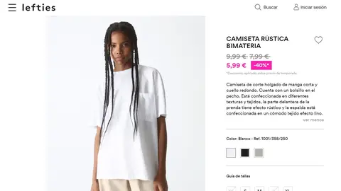 Camiseta blanca Camiseta blanca