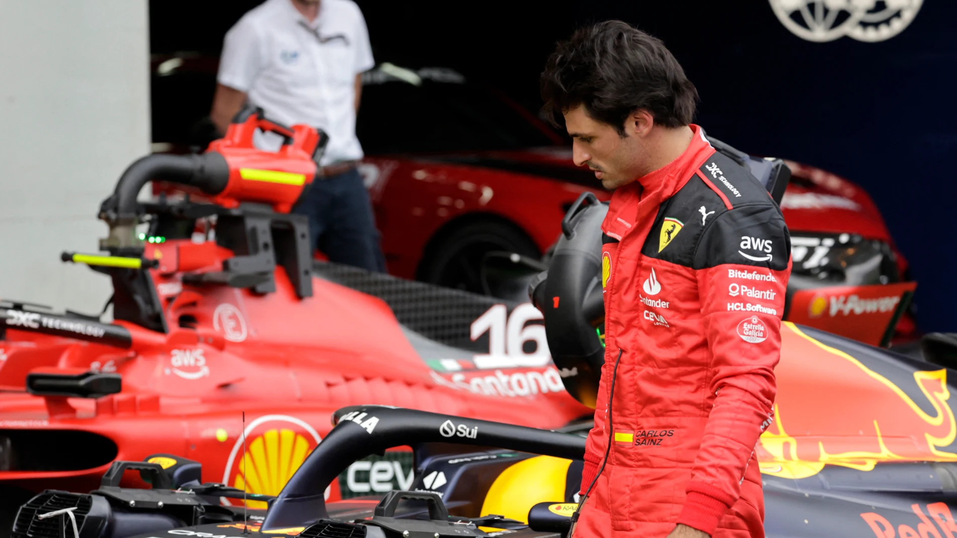 Carlos Sainz, en el GP de Austria de F1