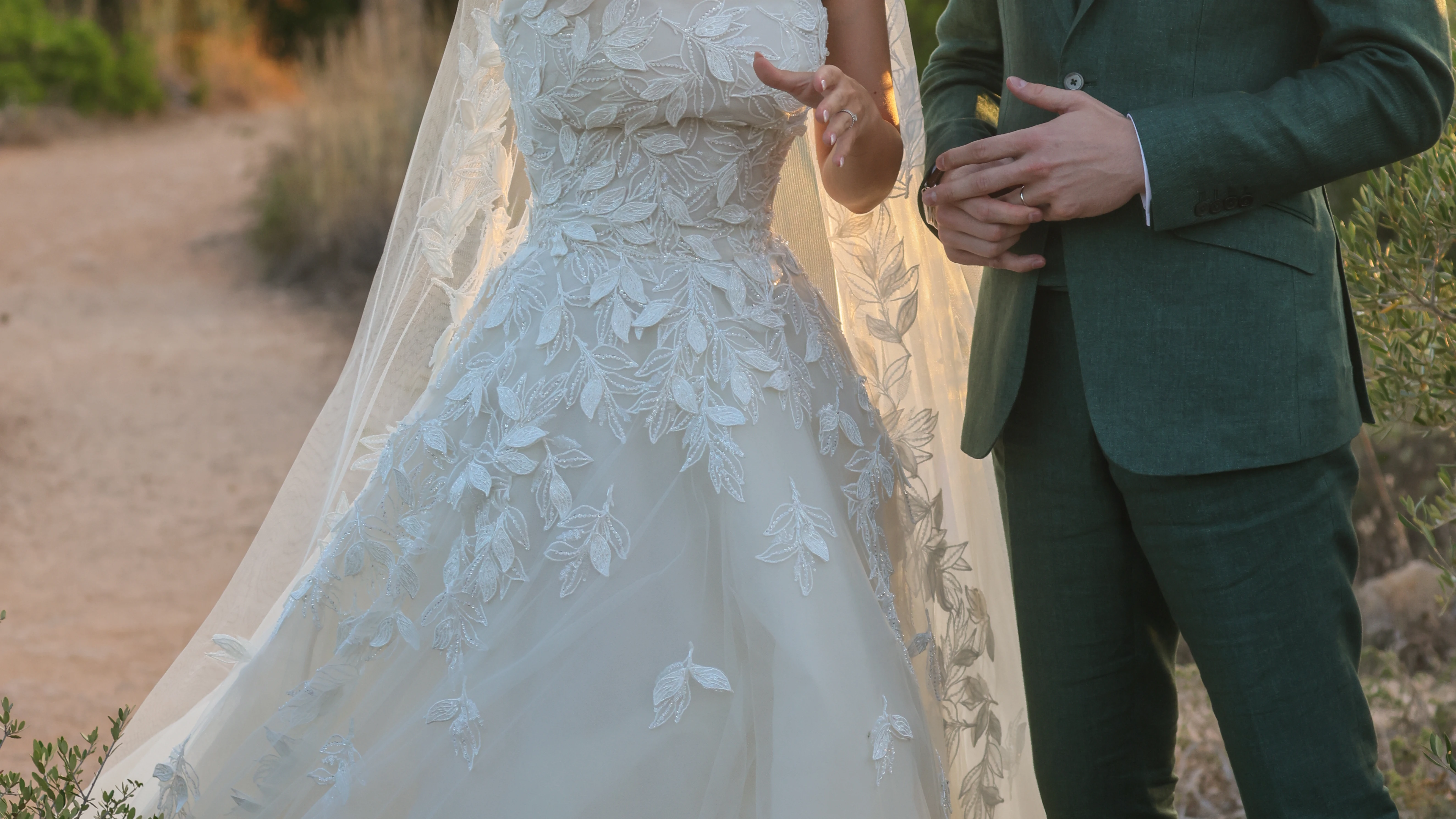 Edurne y David de Gea el día de su boda Edurne y David de Gea el día de su boda