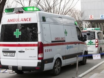 Imagen de archivo de una ambulancia de Corea del Sur