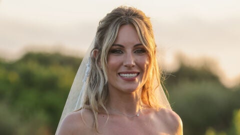 Edurne el día de su boda