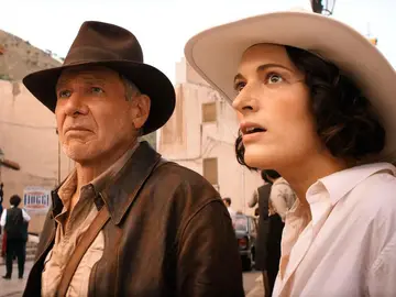 Harrison Ford y Phoebe Waller Bridge Harrison Ford y Phoebe Waller Bridge