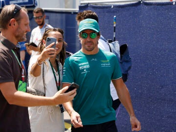 Fernando Alonso, en el GP de Austria en Spielberg