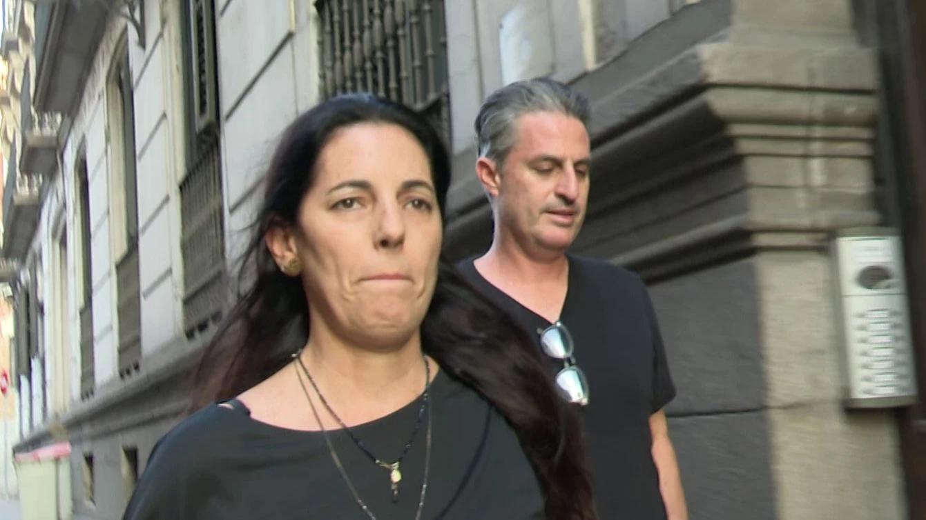 Morgana, la hija de Mario Vargas Llosa, y su marido Stefan Reich