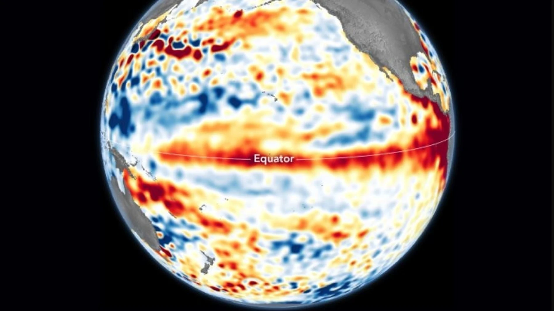 Efecto de El Niño en el Pacífico en 2023