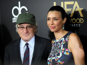 Robert De Niro y su hija Drena Robert De Niro y su hija Drena
