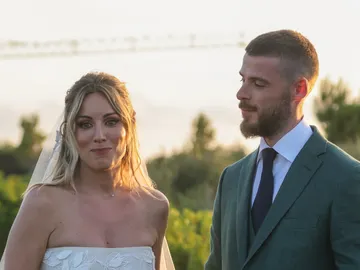 Edurne y De Gea Edurne y De Gea