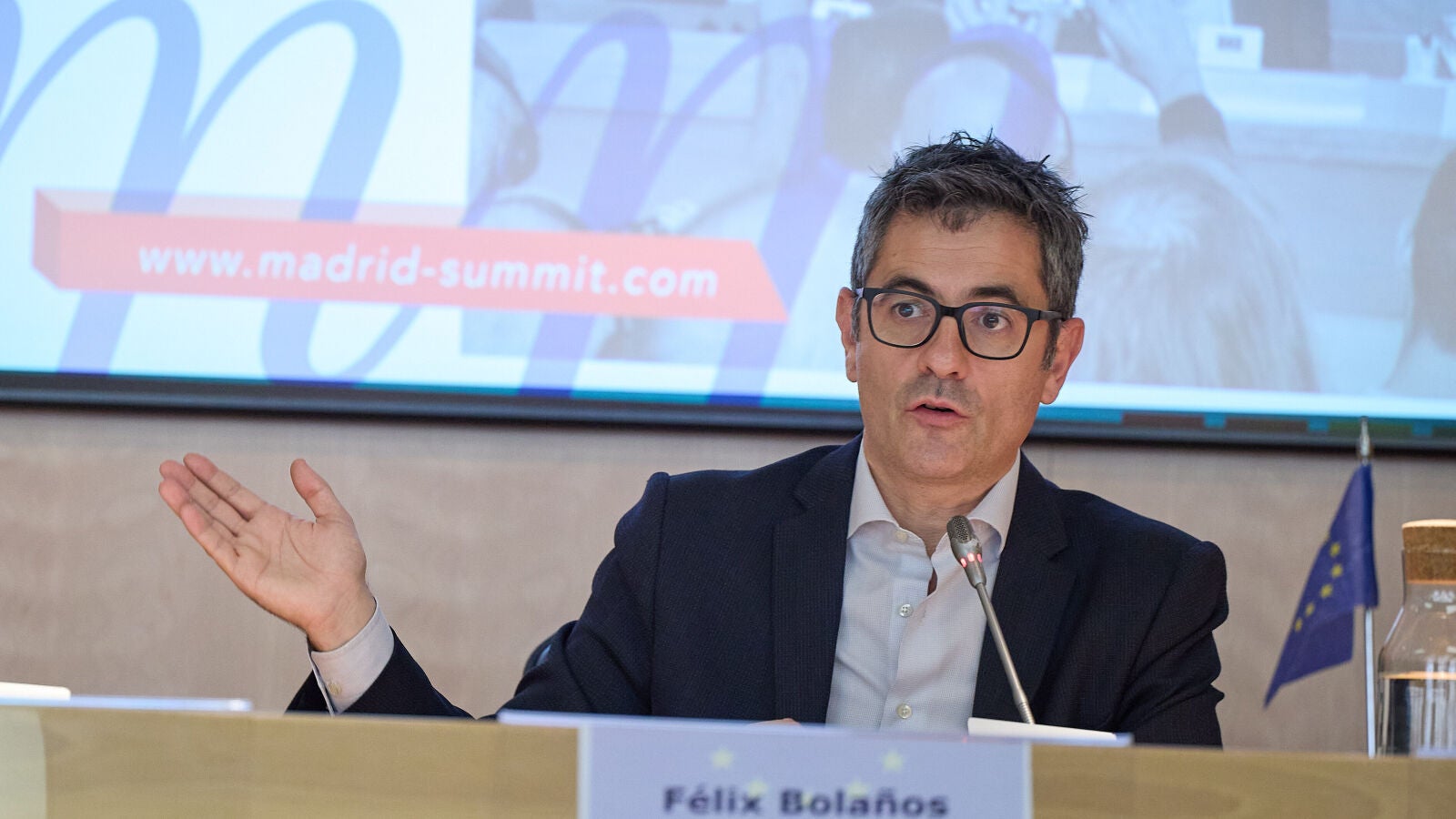 El PSOE denunciará a Feijóo ante la JEC por la imagen de La Moncloa en la presentación del programa para las elecciones generales