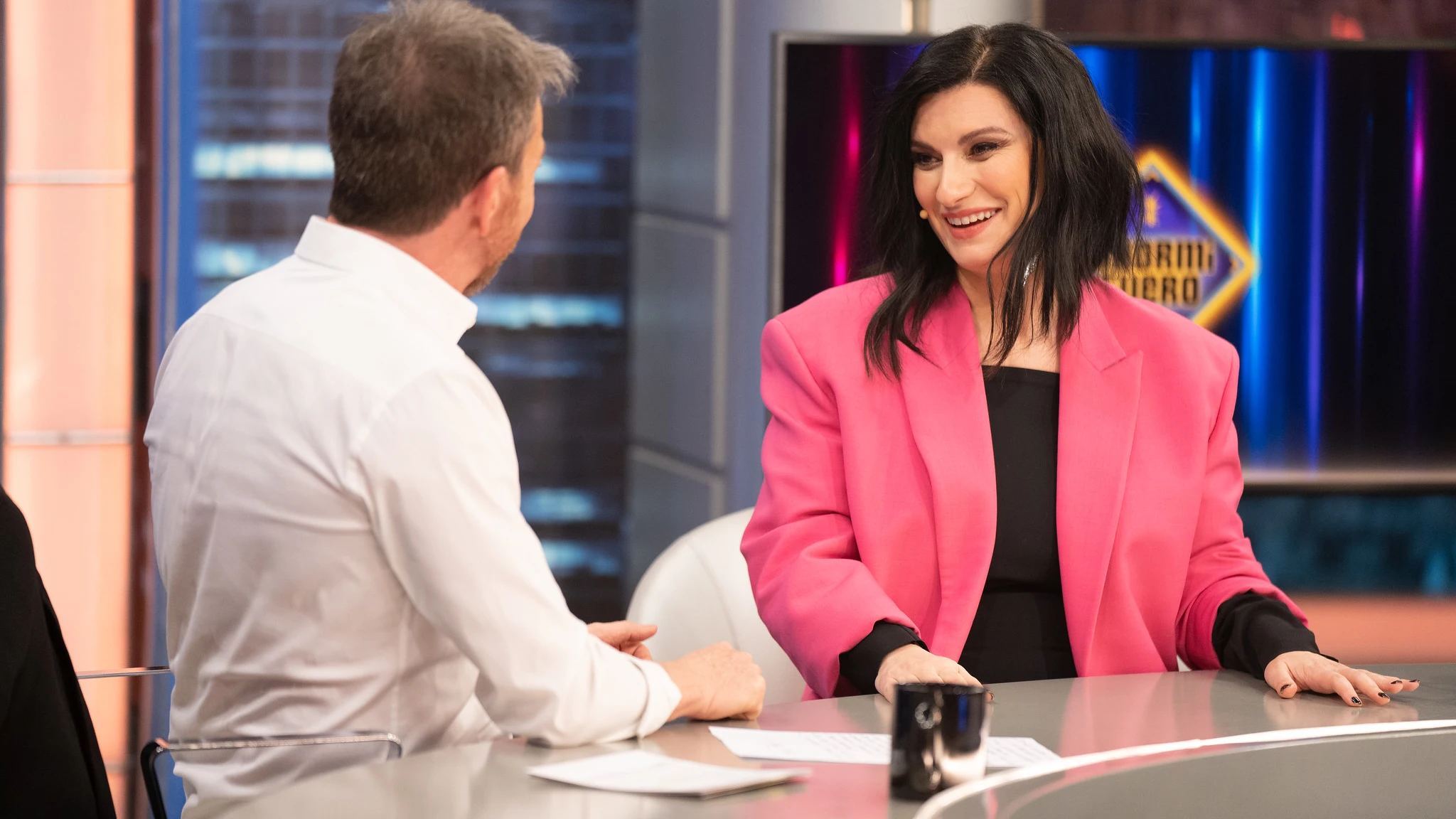 Laura Pausini en 'El Hormiguero' Laura Pausini en 'El Hormiguero'