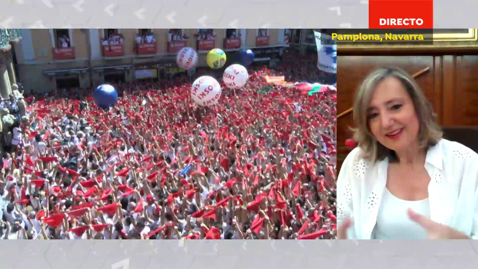 Cristina Ibarrola, alcaldesa de Pamplona, sobre las agresiones machistas en los Sanfermines: 