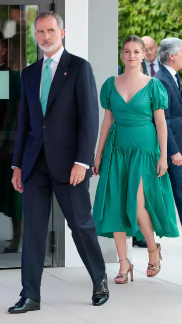 El rey Felipe y la princesa Leonor El rey Felipe y la princesa Leonor