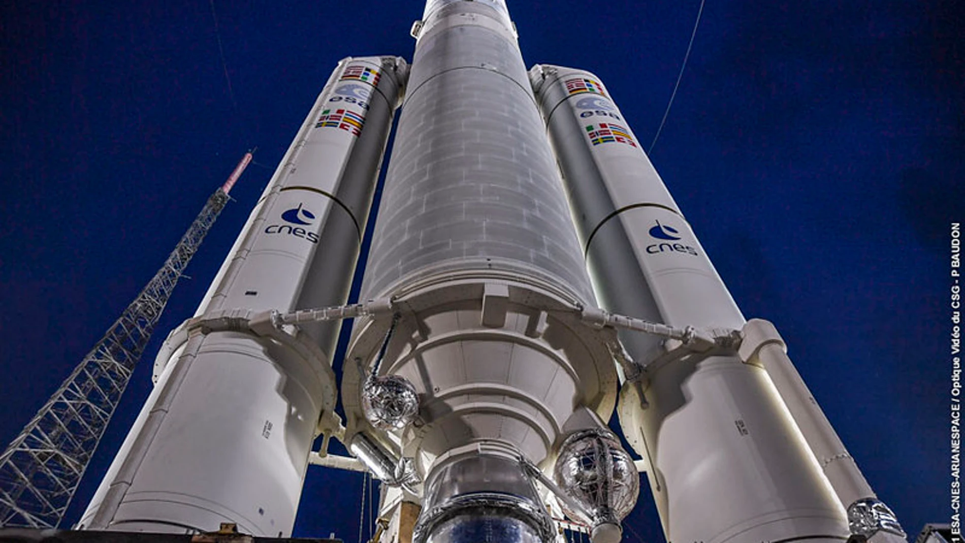 Imagen del cohete Ariane 5 