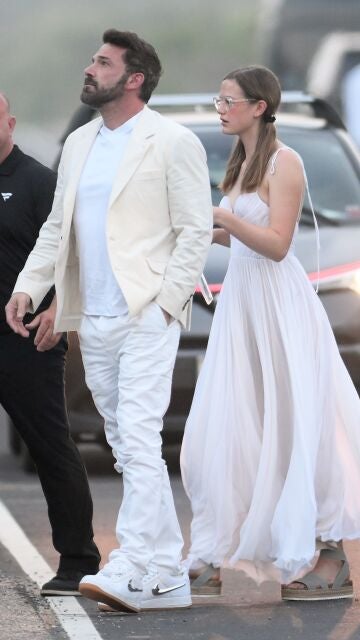 Ben Affleck y su hija Violet