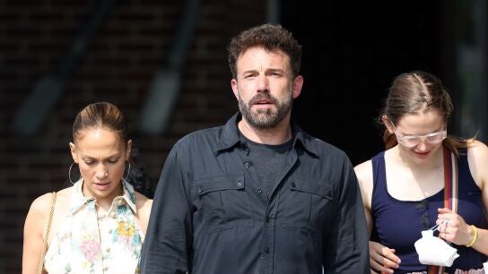 Jennifer Lopez, Ben Affleck y su hija Violet