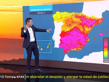 César Gonzalo nos avisa de un chupinazo térmico este fin de semana César Gonzalo nos avisa de un chupinazo térmico este fin de semana