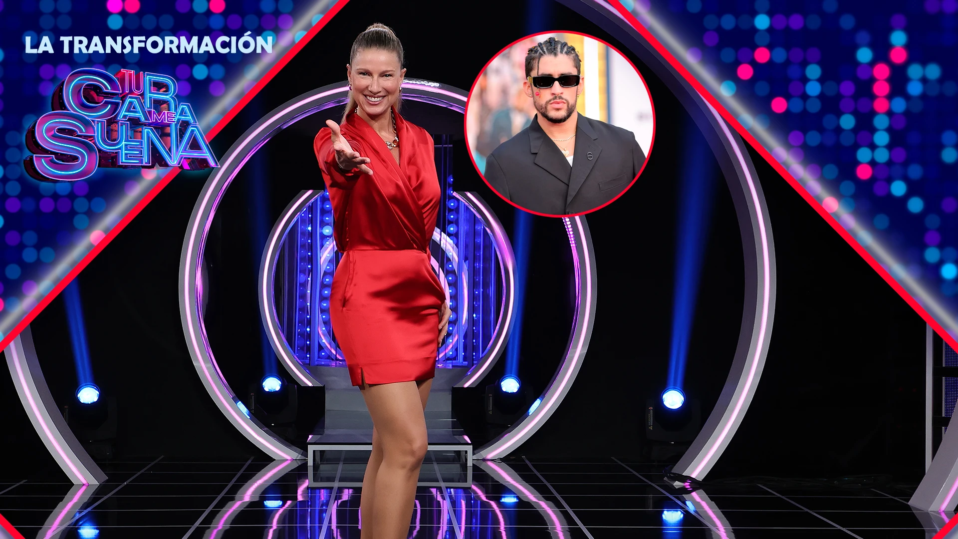 &iexcl;Irreconocible! El cambio radical de Anne Igartiburu para imitar a Bad Bunny