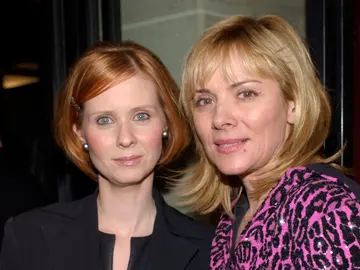 Cynthia Nixon y Kim Cattrall, Miranda y Samantha en 'Sexo en Nueva York' Cynthia Nixon y Kim Cattrall, Miranda y Samantha en 'Sexo en Nueva York'