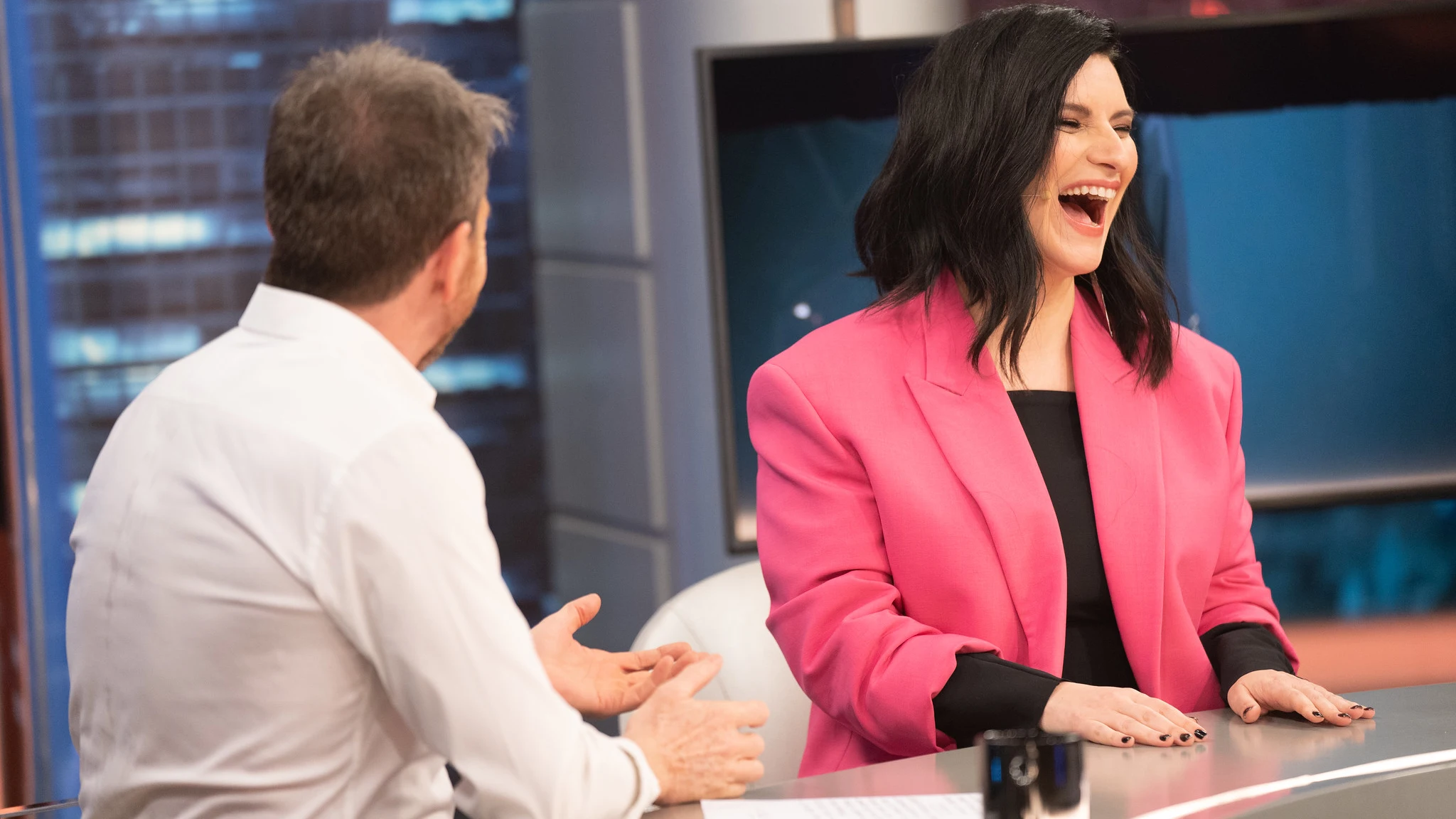 Laura Pausini en 'El Hormiguero' Laura Pausini en 'El Hormiguero'