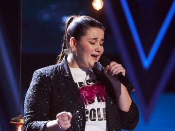 El arte y poder&iacute;o de Amanda deslumbra en la Gran Final de &lsquo;La Voz Kids&rsquo;: &ldquo;Canta para llorar&rdquo; 
