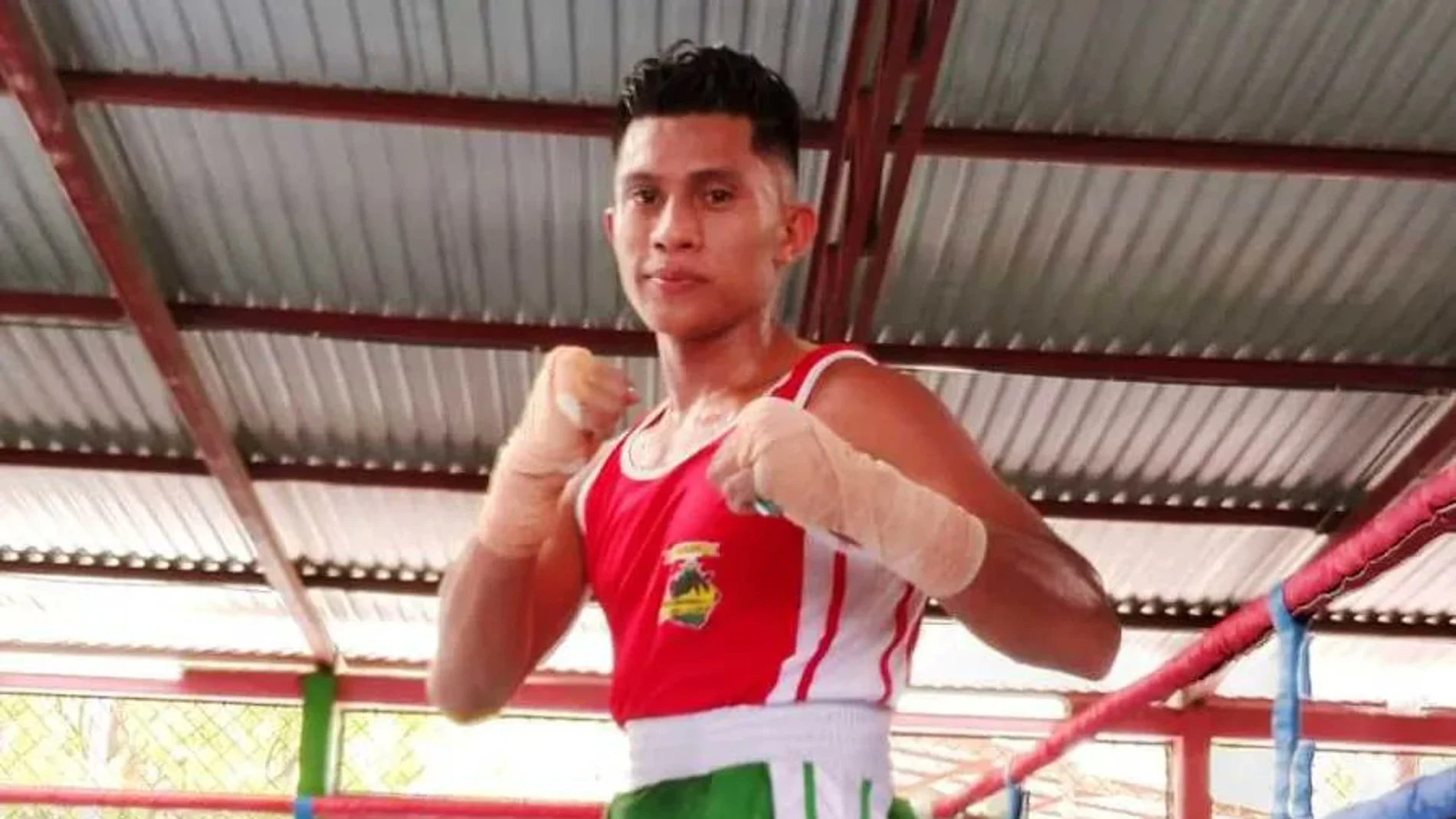 El boxeador Keyving Hernández 