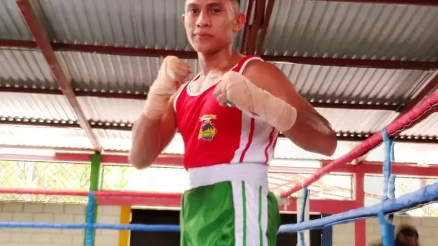 El boxeador Keyving Hernández El boxeador Keyving Hernández