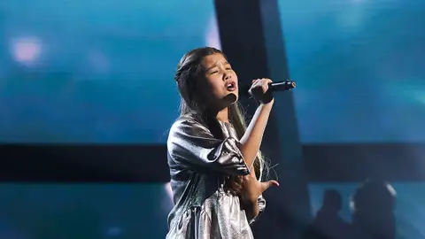 ¡Impresionante! La perfecta armonía de Zhanel eclipsa en la Gran Final de ‘La Voz Kids’ ¡Impresionante! La perfecta armonía de Zhanel eclipsa en la Gran Final de ‘La Voz Kids’