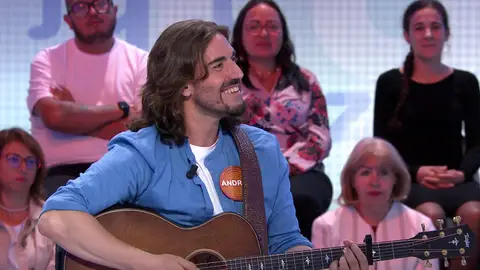 Andrés Suárez, a Roberto Leal: “Gracias por dejarme cantar en directo en televisión” Andrés Suárez, a Roberto Leal: “Gracias por dejarme cantar en directo en televisión”