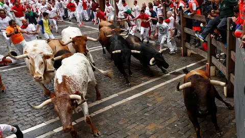 Primer encierro de San Fermín Primer encierro de San Fermín