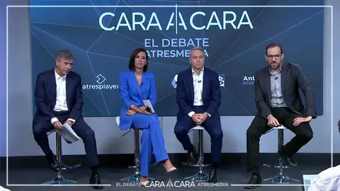 Santiago González, Ana Pastor, Vicente Vallés y César González Santiago González, Ana Pastor, Vicente Vallés y César González