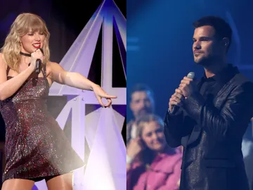 Taylor Swift y Taylor Lautner Taylor Swift y Taylor Lautner