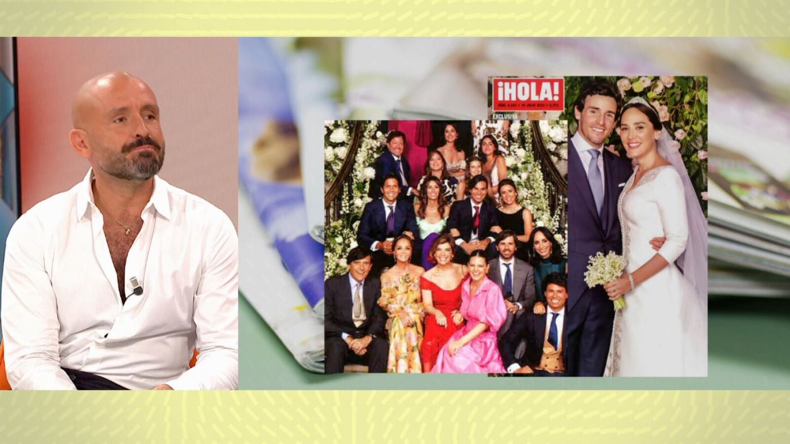 Jaime De los Santos revela detalles inéditos de la boda de Tamara Falcó 