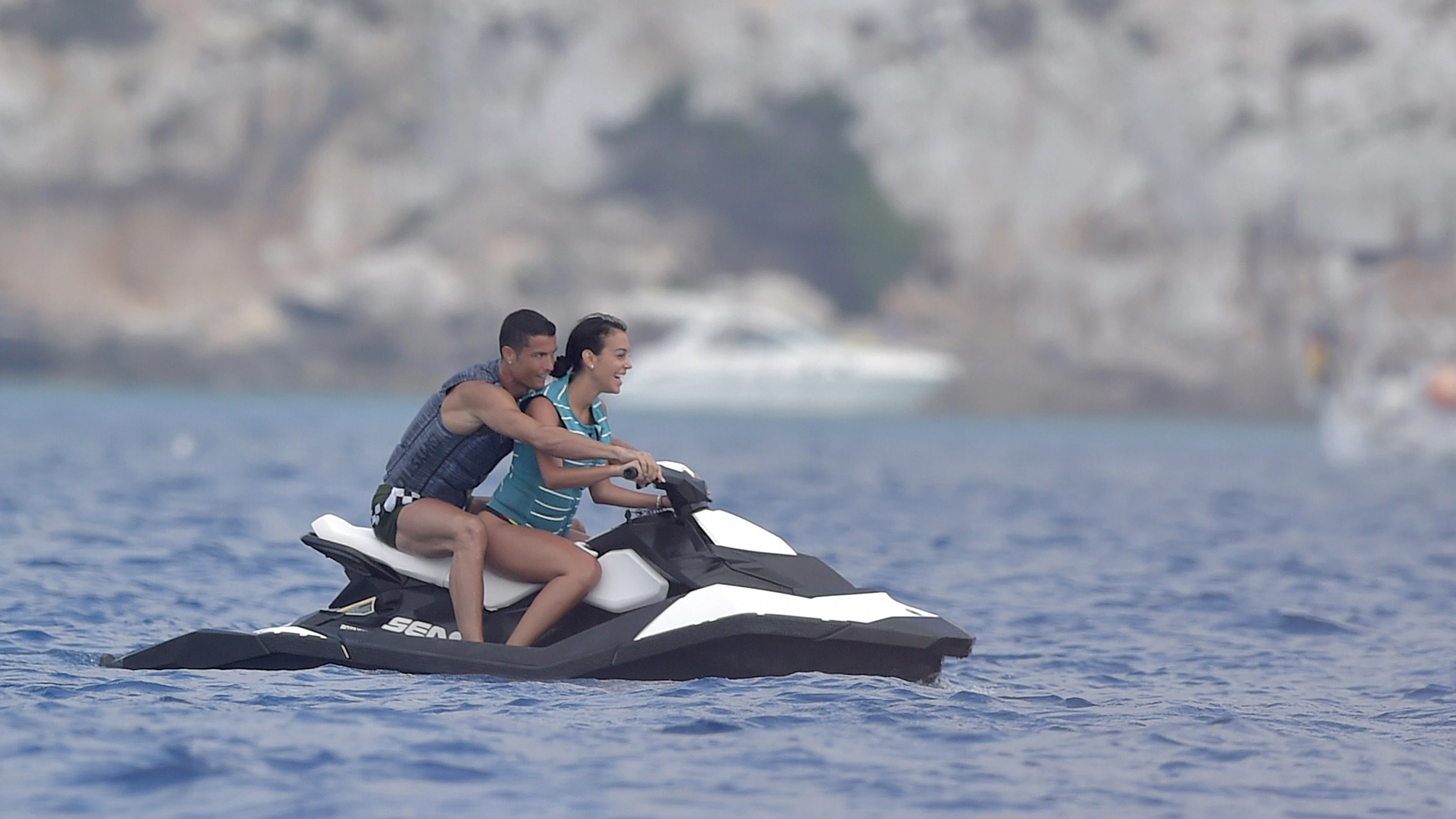 Georgina Rodr&iacute;guez y Cristiano Ronaldo