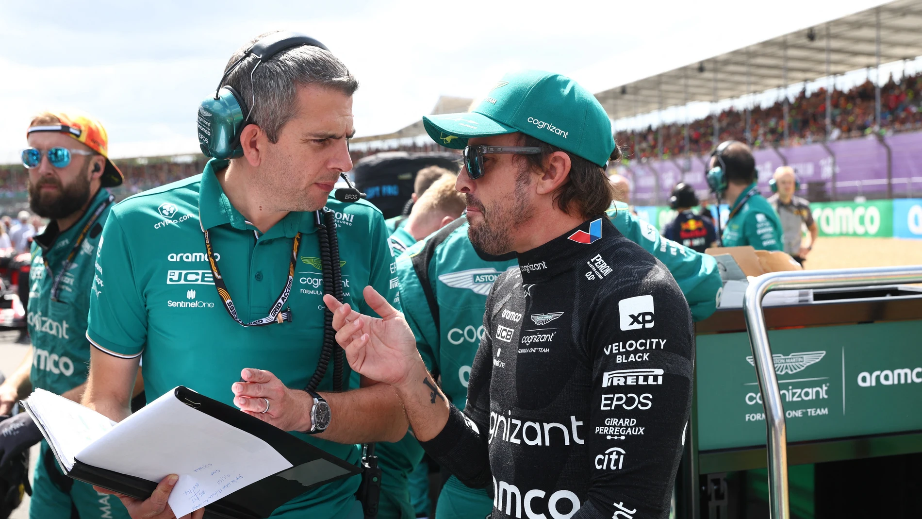 Fernando Alonso, en Silverstone Fernando Alonso, en Silverstone